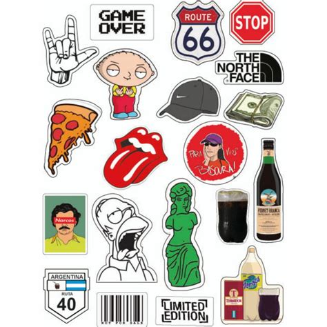 Stickers .